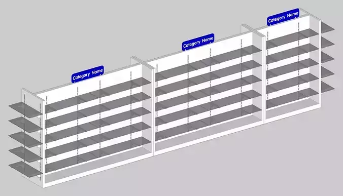 Retail Gondola Display Or  Pharmacy Gondola Display 