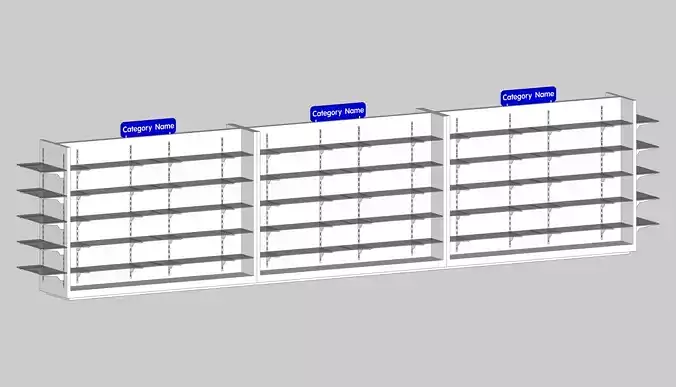 Retail Gondola Display Or  Pharmacy Gondola Display 