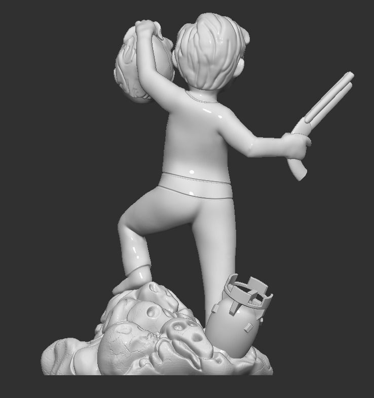 Last Survived Fallout 3D print model_2