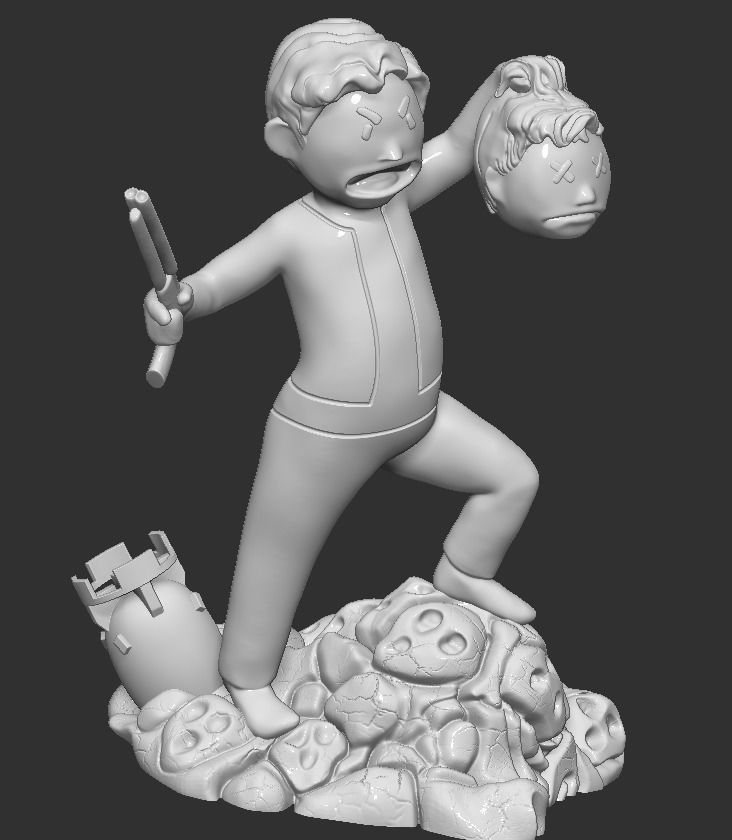 Last Survived Fallout 3D print model_1