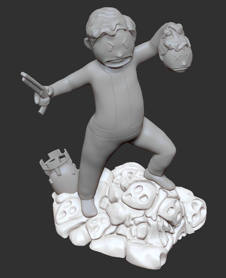 Last Survived Fallout 3D print model_4