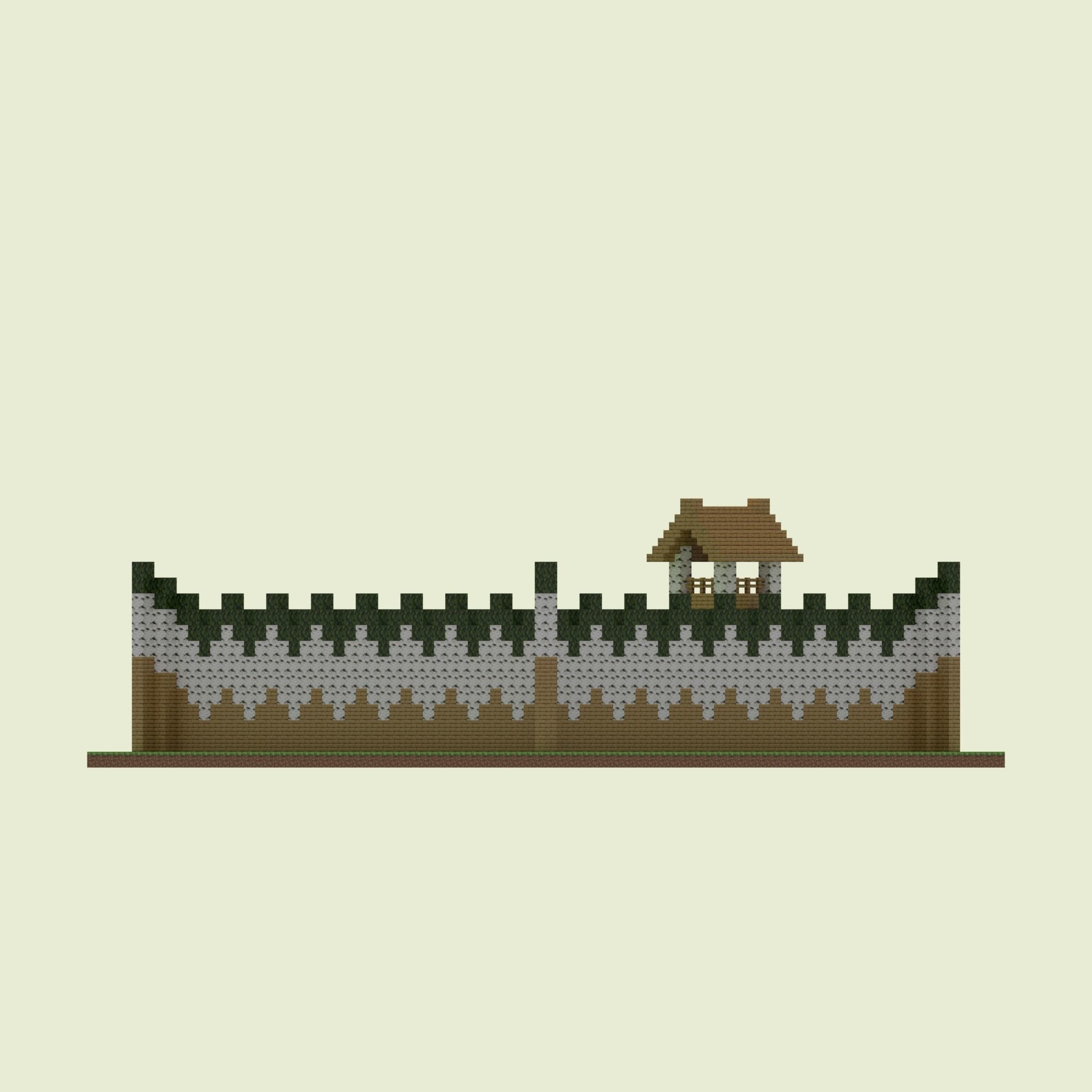 Birchwood Walls 3D model_6