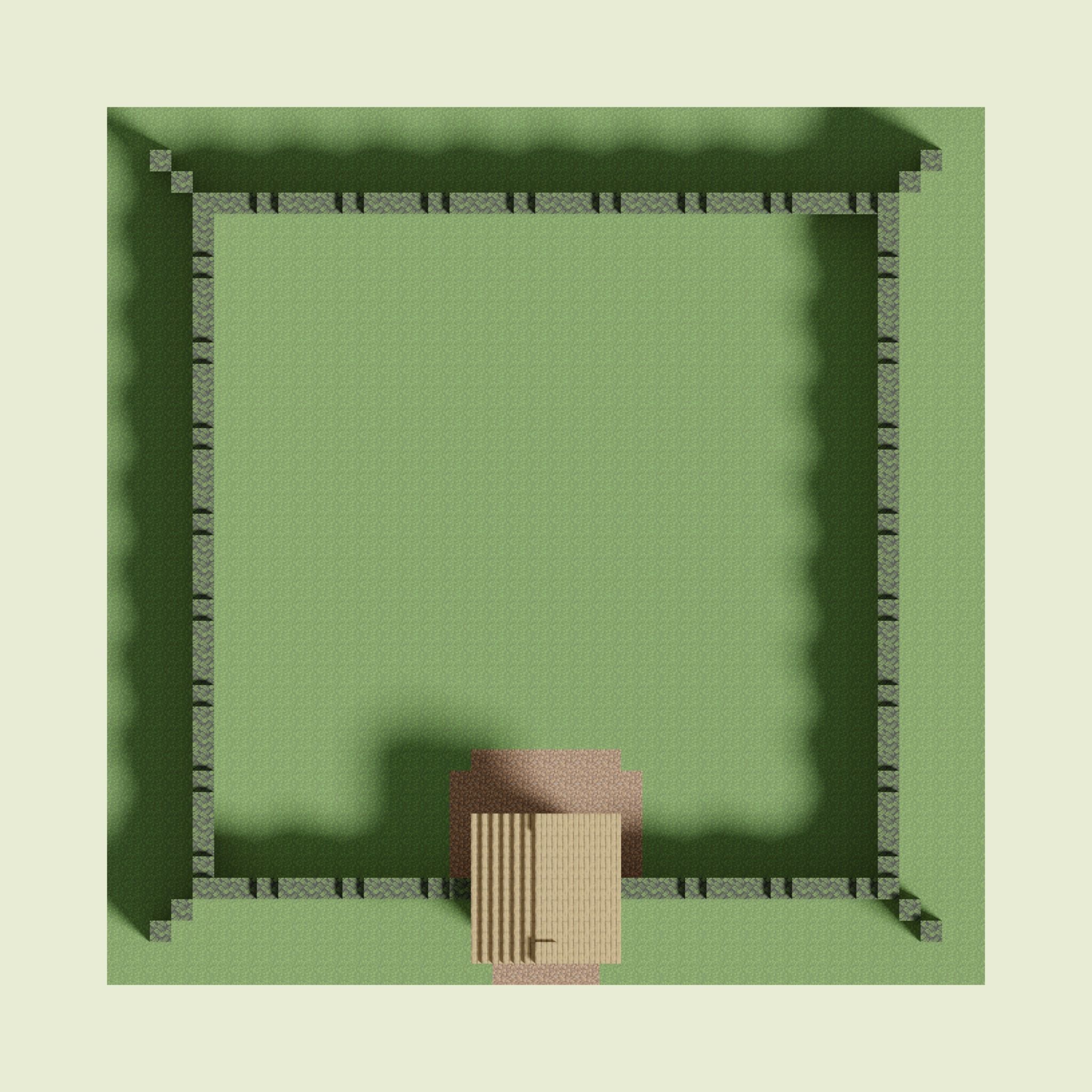 Birchwood Walls 3D model_2