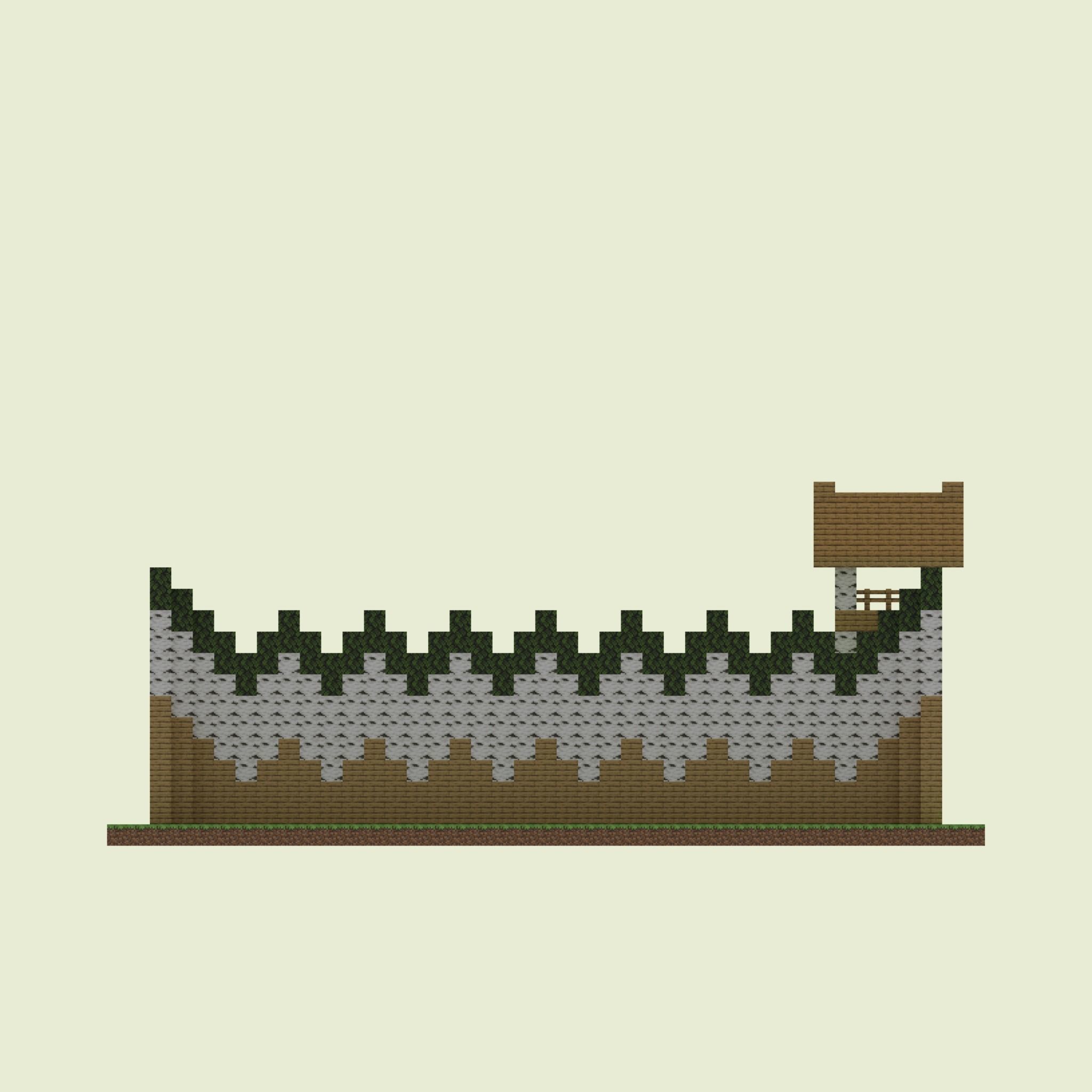 Birchwood Walls 3D model_5