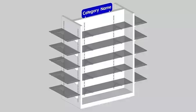Retail Gondola Display Or  Pharmacy Gondola Display 