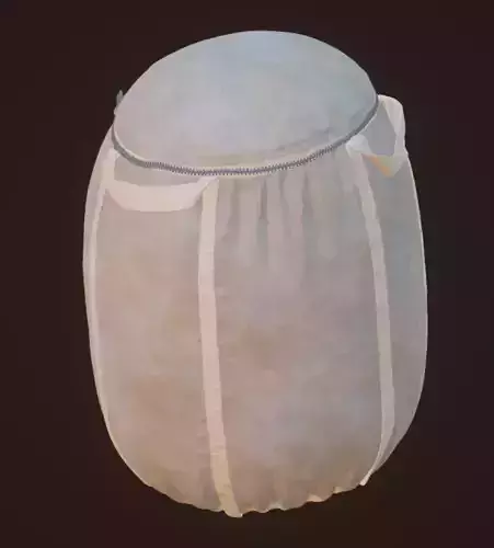 Top opening space bag