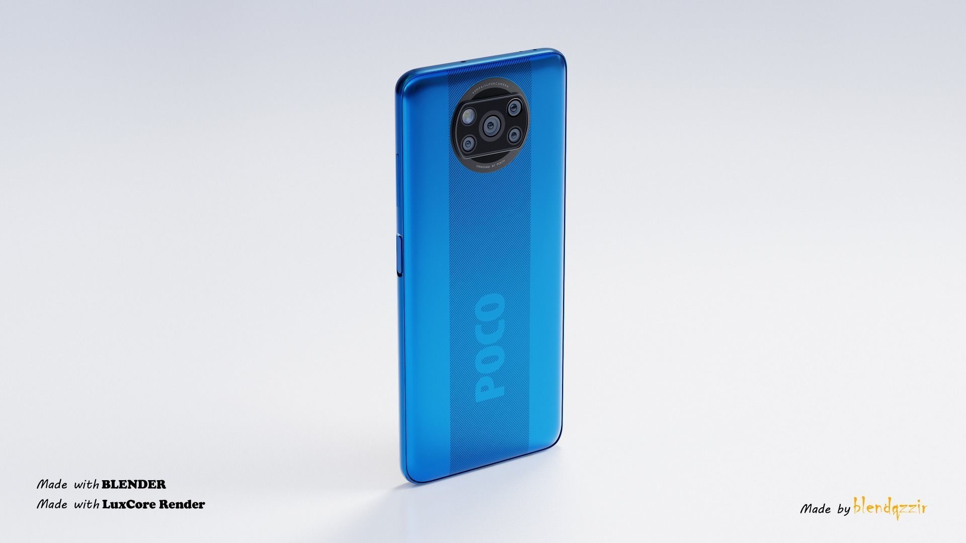 XIAOMI POCO X3 3D model_1