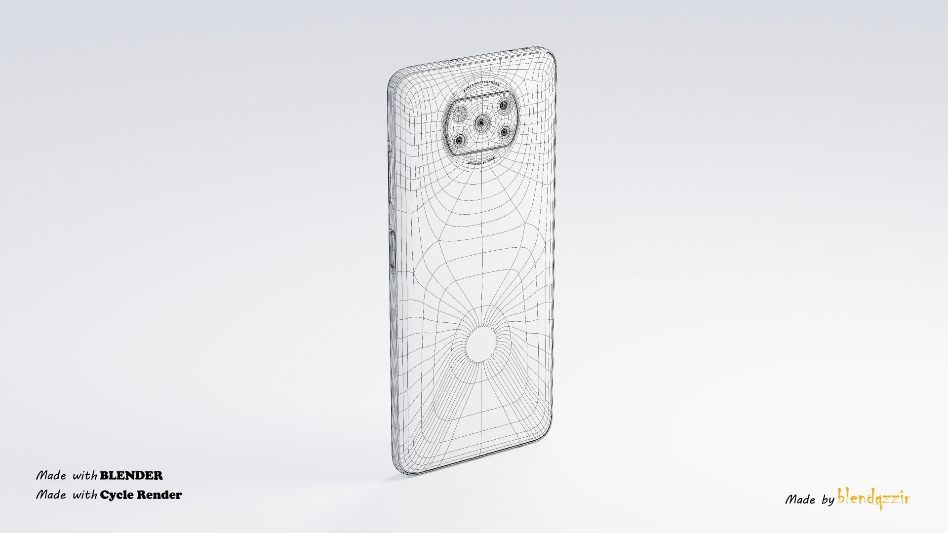 XIAOMI POCO X3 3D model_6