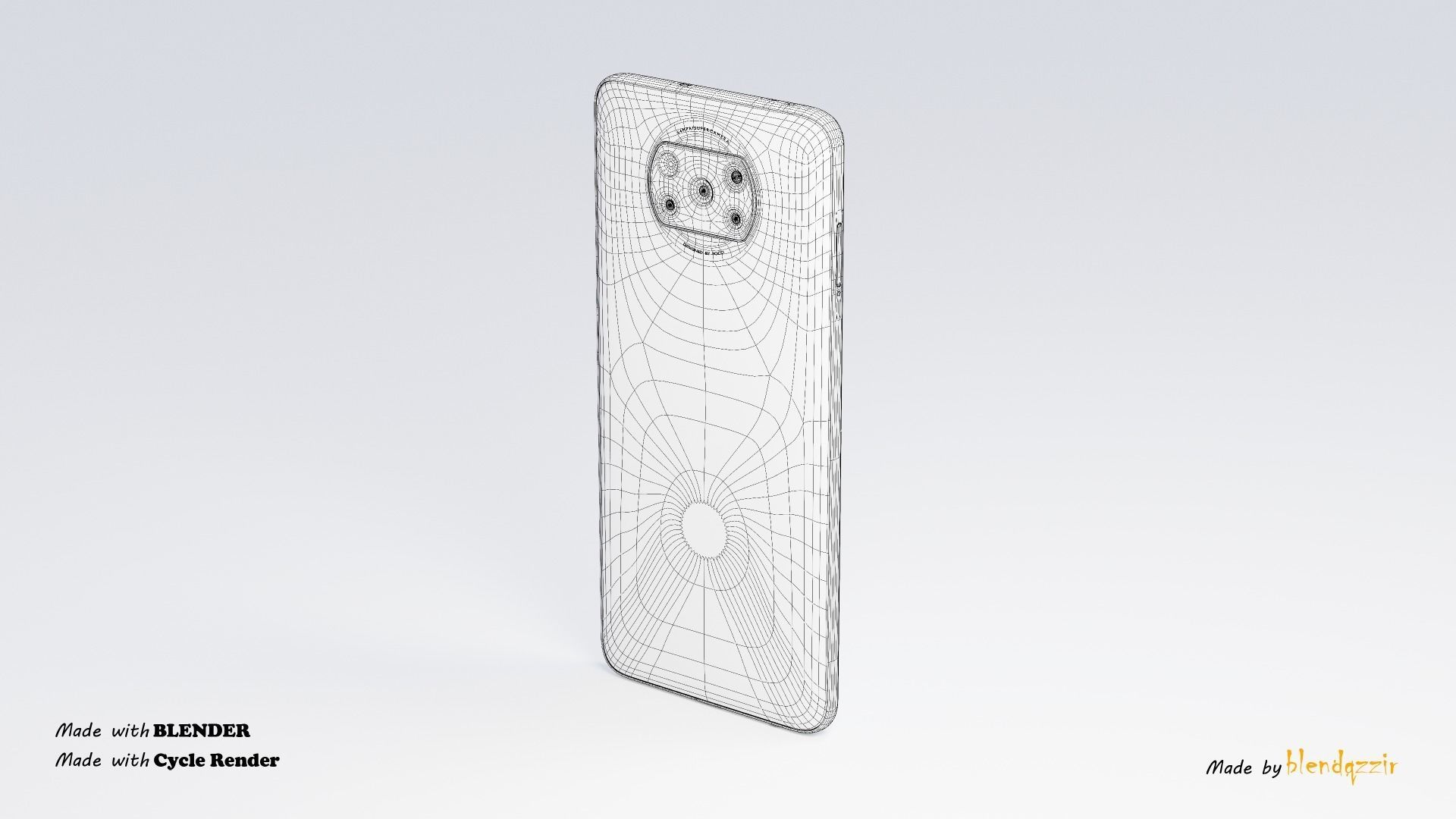 XIAOMI POCO X3 3D model_8