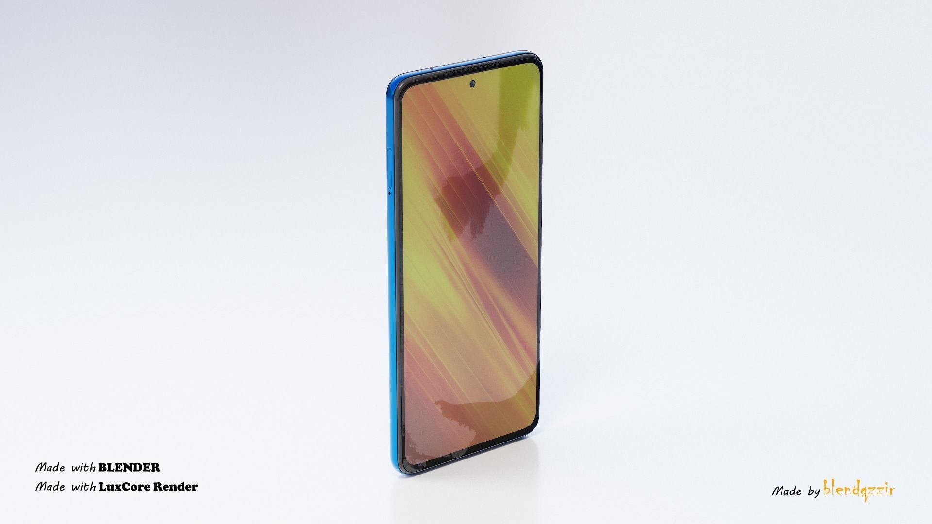XIAOMI POCO X3 3D model_3
