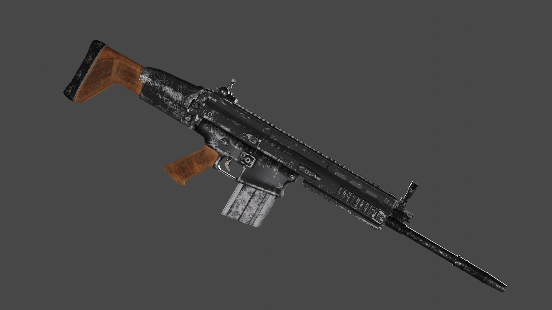 Weapons  locker 3D model_10