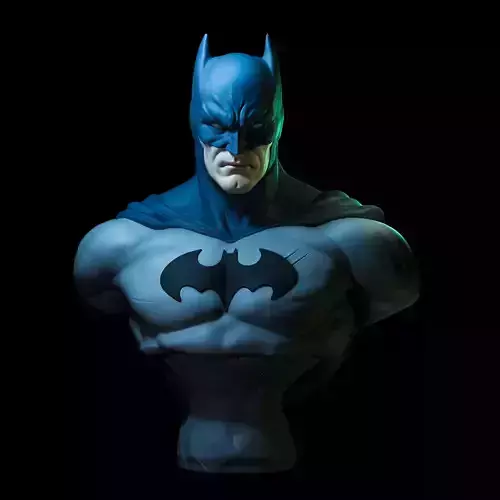 Batman bust 3D print modelREADY 3D print model