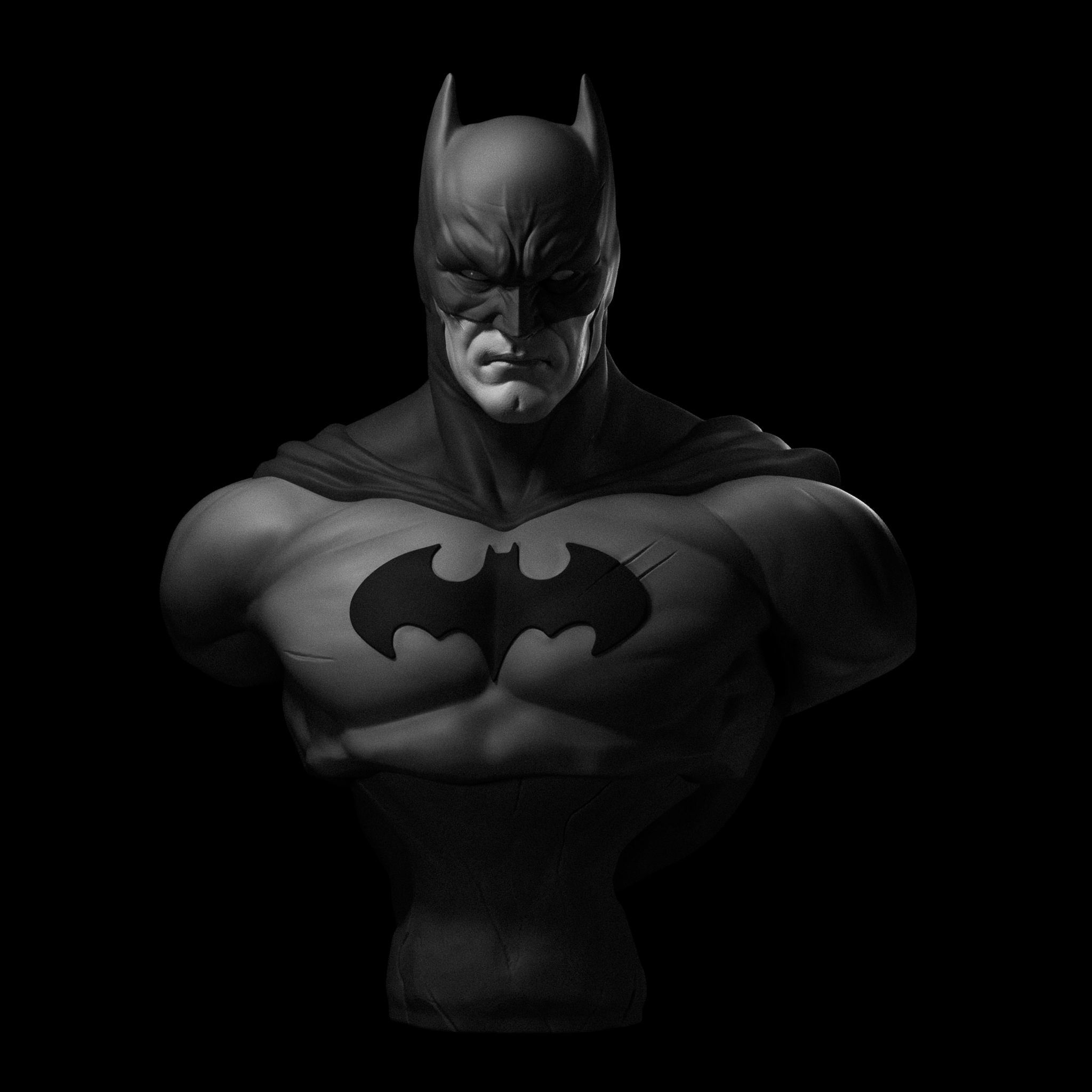 Batman bust 3D print modelREADY 3D print model_5