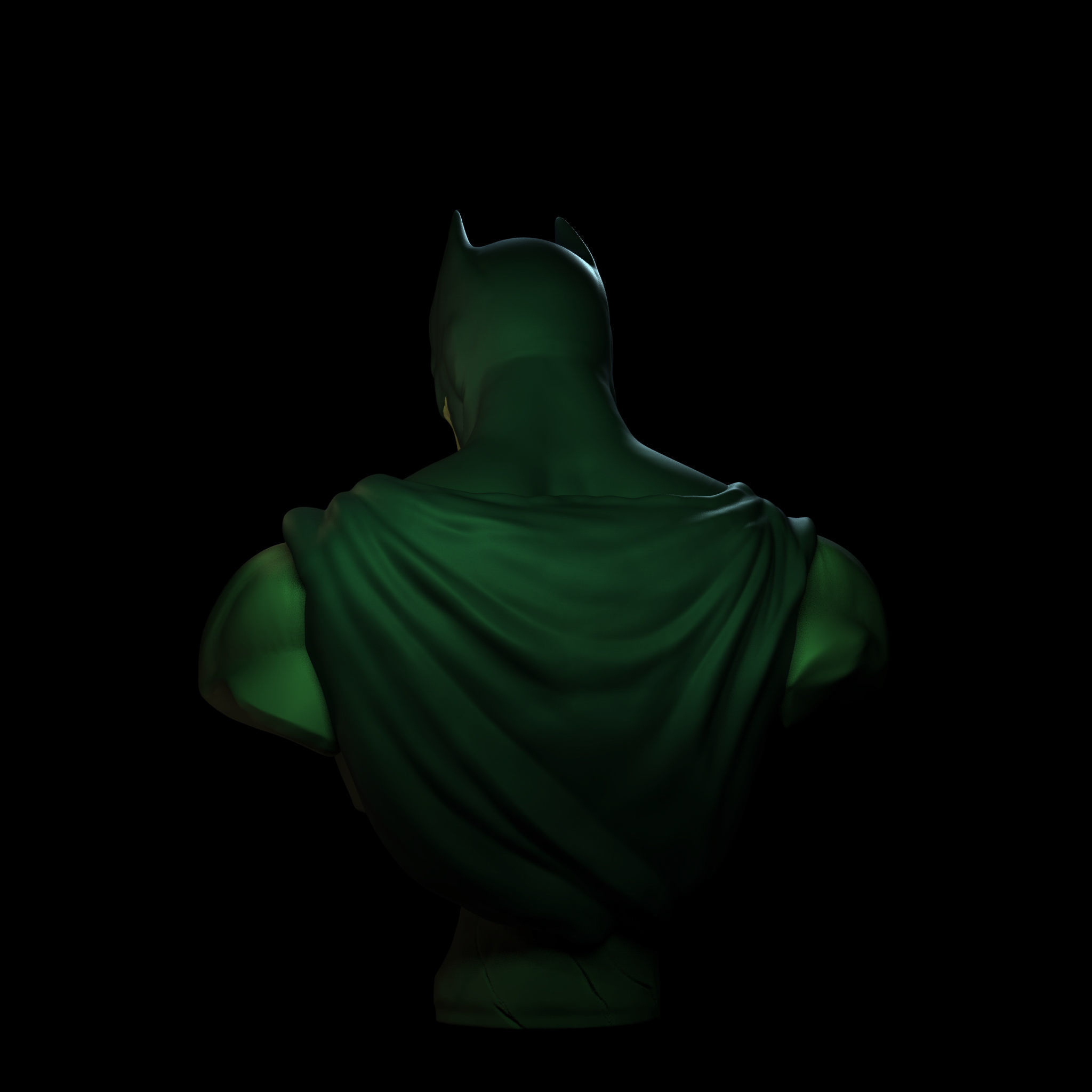Batman bust 3D print modelREADY 3D print model_4