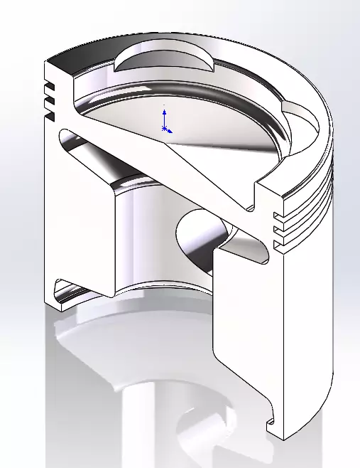 Piston Head 3D print model