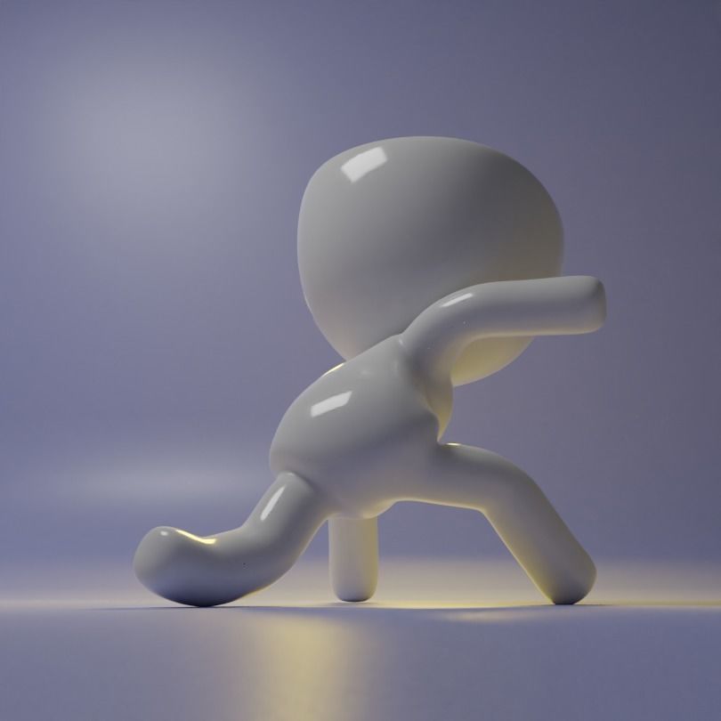 Robert Plant Pot - Hero pose 3D print model_3