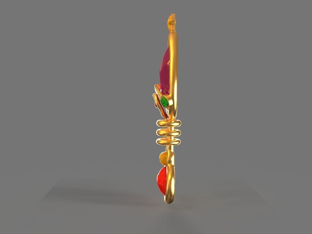 Fantasy Hair Brush Toy 3D print model_2