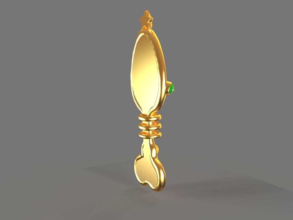 Fantasy Hair Brush Toy 3D print model_4