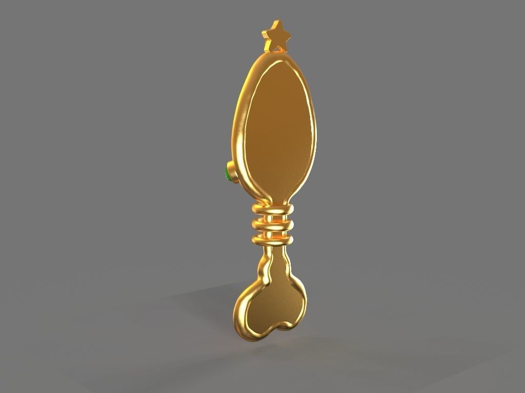 Fantasy Hair Brush Toy 3D print model_3