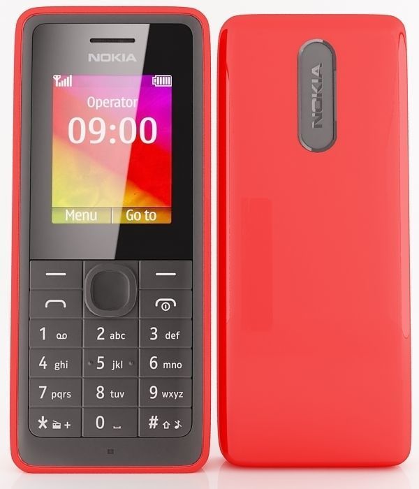 Nokia 106 Collection 3D model_3