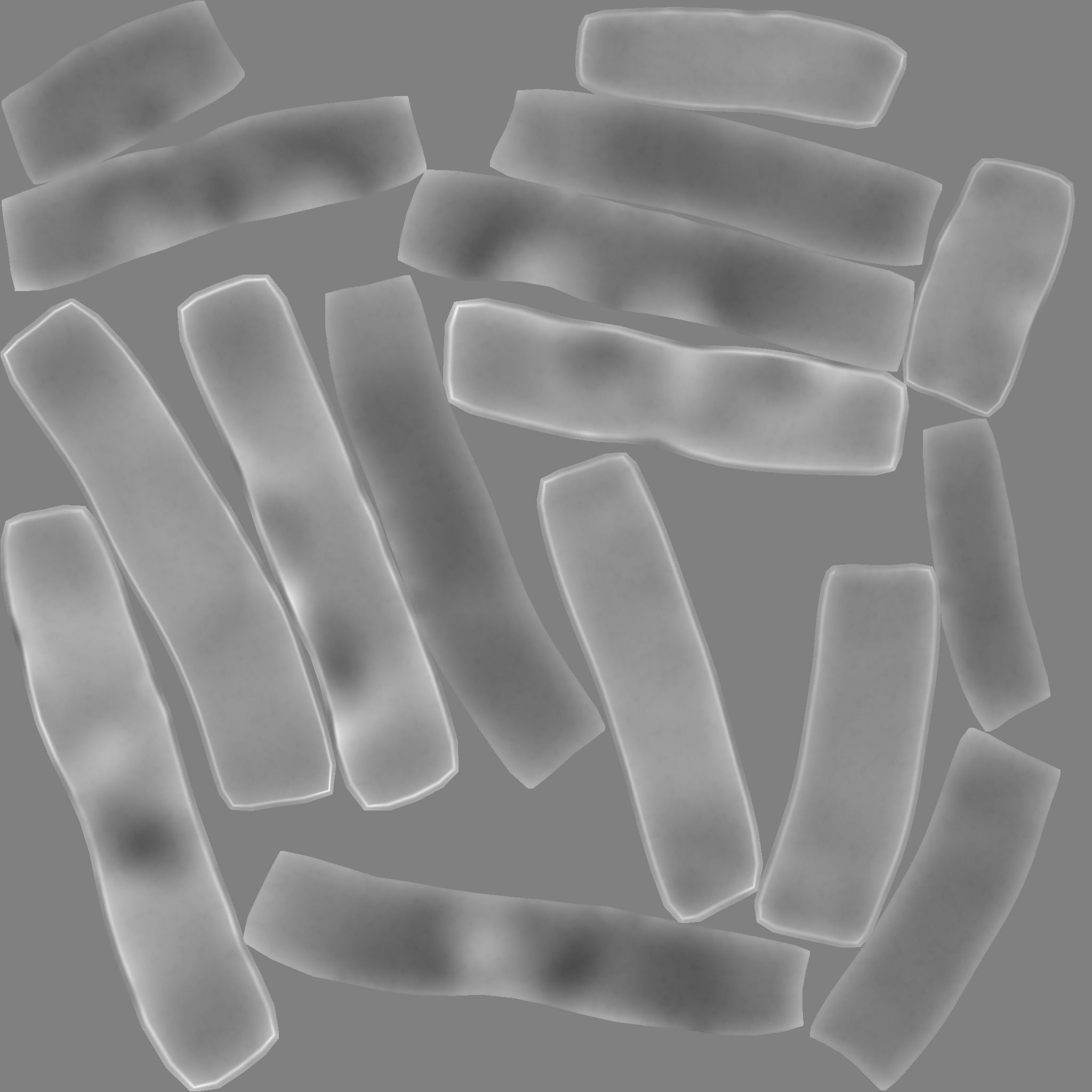 Terror Halloween Mask - Creepy Mummy Low-poly 3D model_15