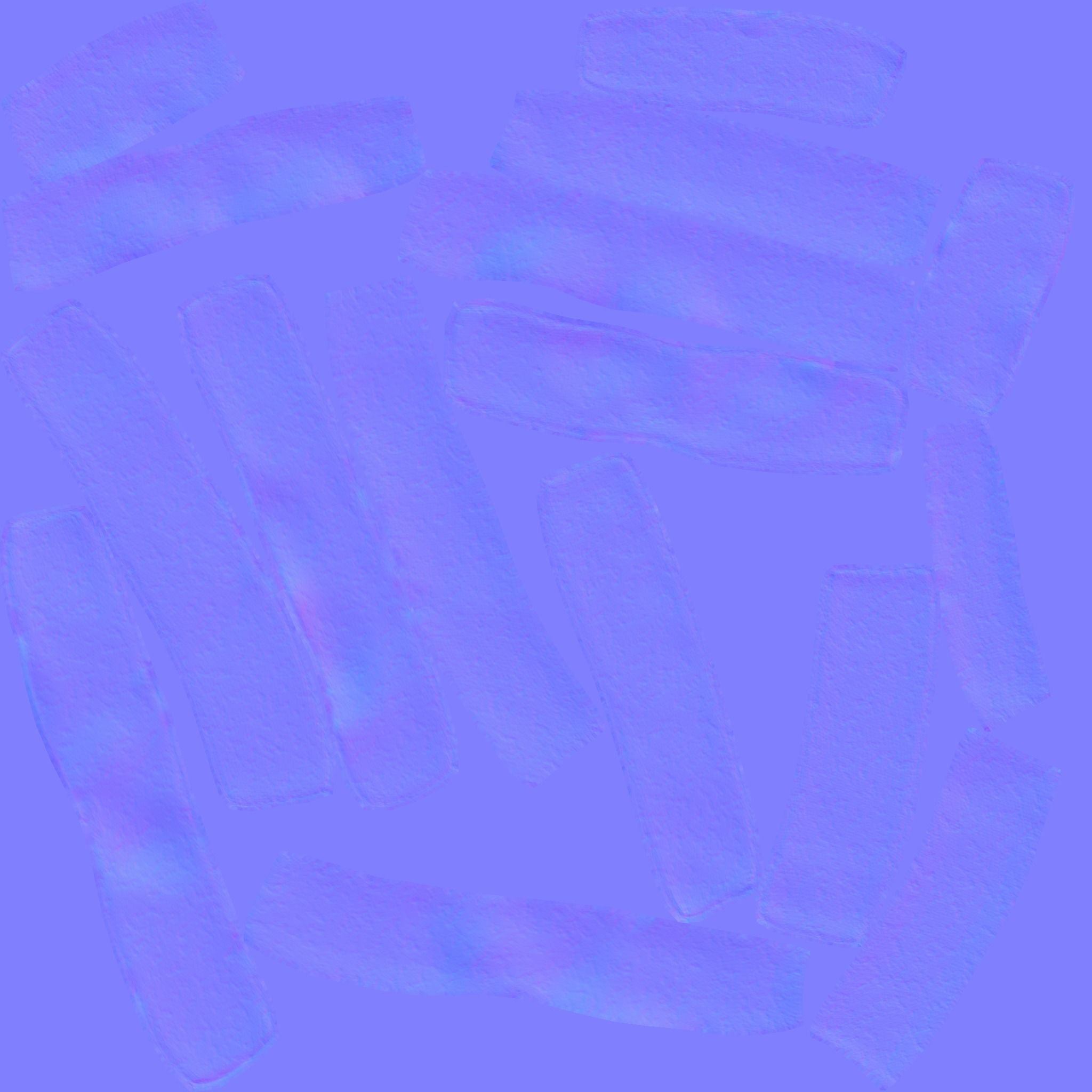 Terror Halloween Mask - Creepy Mummy Low-poly 3D model_12