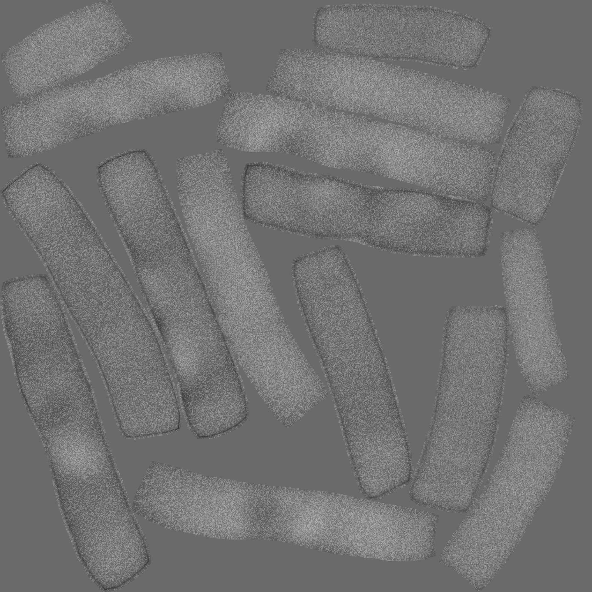 Terror Halloween Mask - Creepy Mummy Low-poly 3D model_17