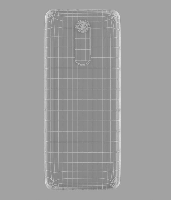 Nokia 108 dual sim Black 3D model_9