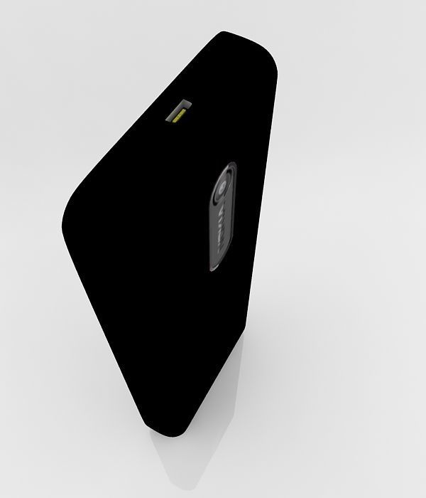 Nokia 108 dual sim Black 3D model_6