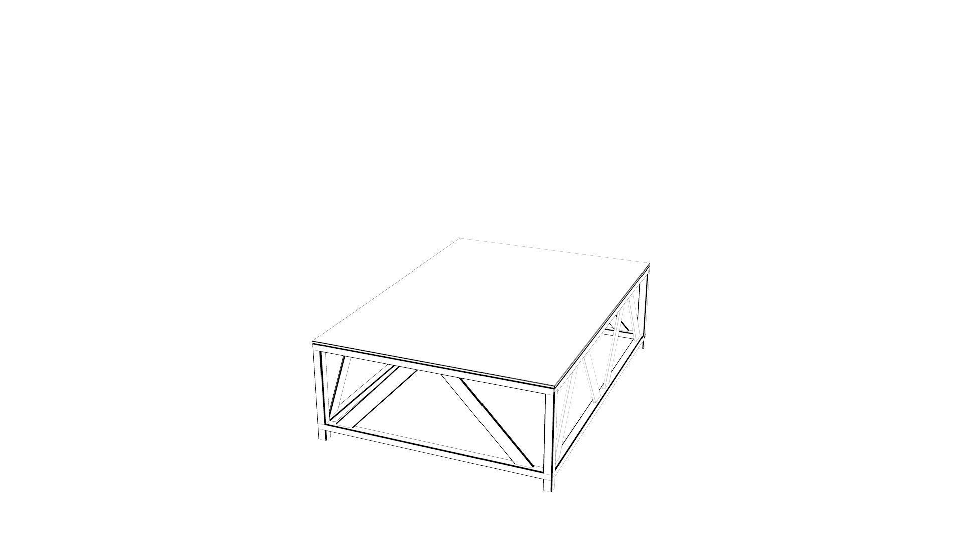 Luxury Coffee Table Collection 2 3D model_8