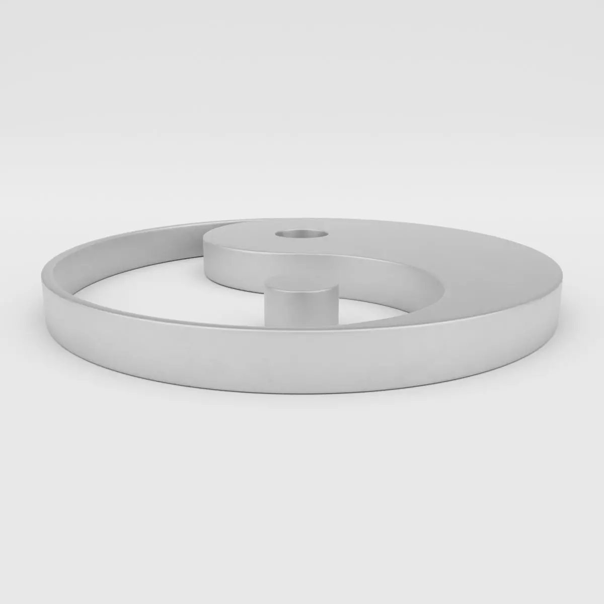 Taoism Symbol 3D model_0