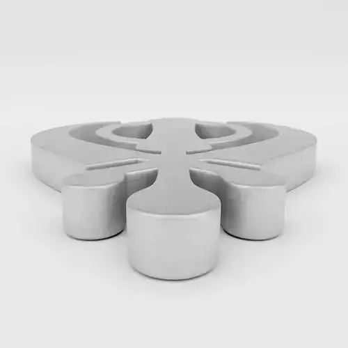 Sikhism Symbol 3D model