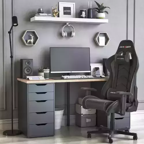 Office workplace 35 3D model