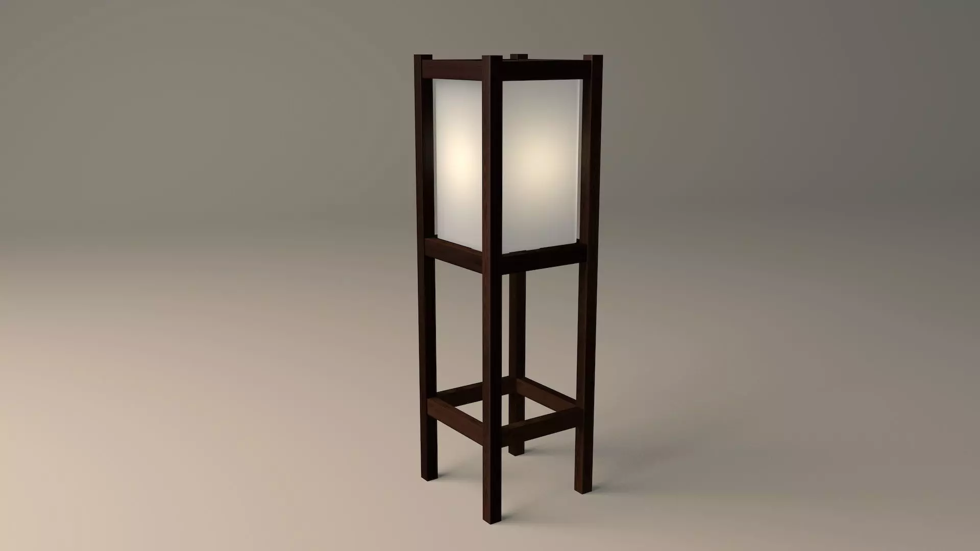 Box Lamp 1 3D model_0