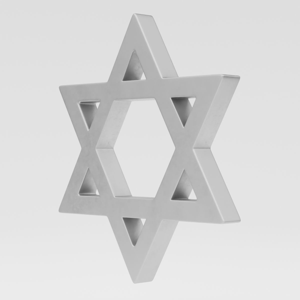 Judaism Symbol 3D model_3