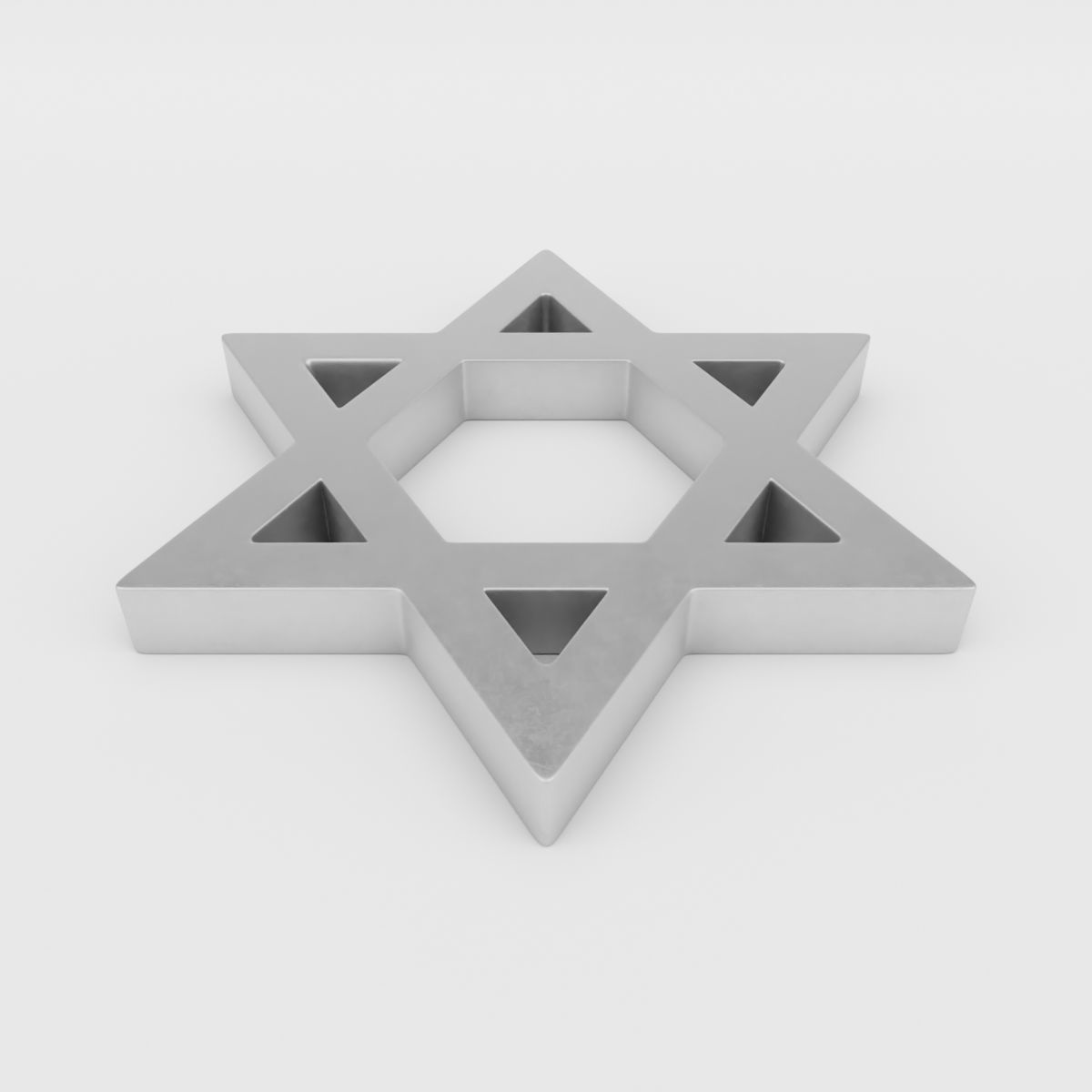 Judaism Symbol 3D model_1