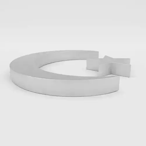 Islam Symbol 3D model