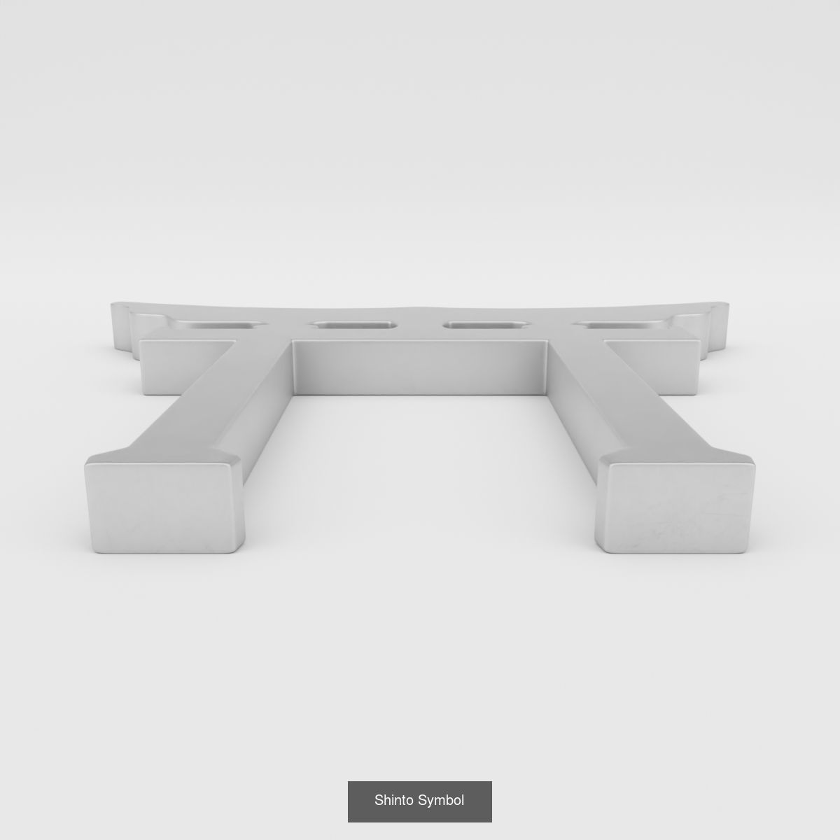 20 Religious Symbols 3D Model Collection_11