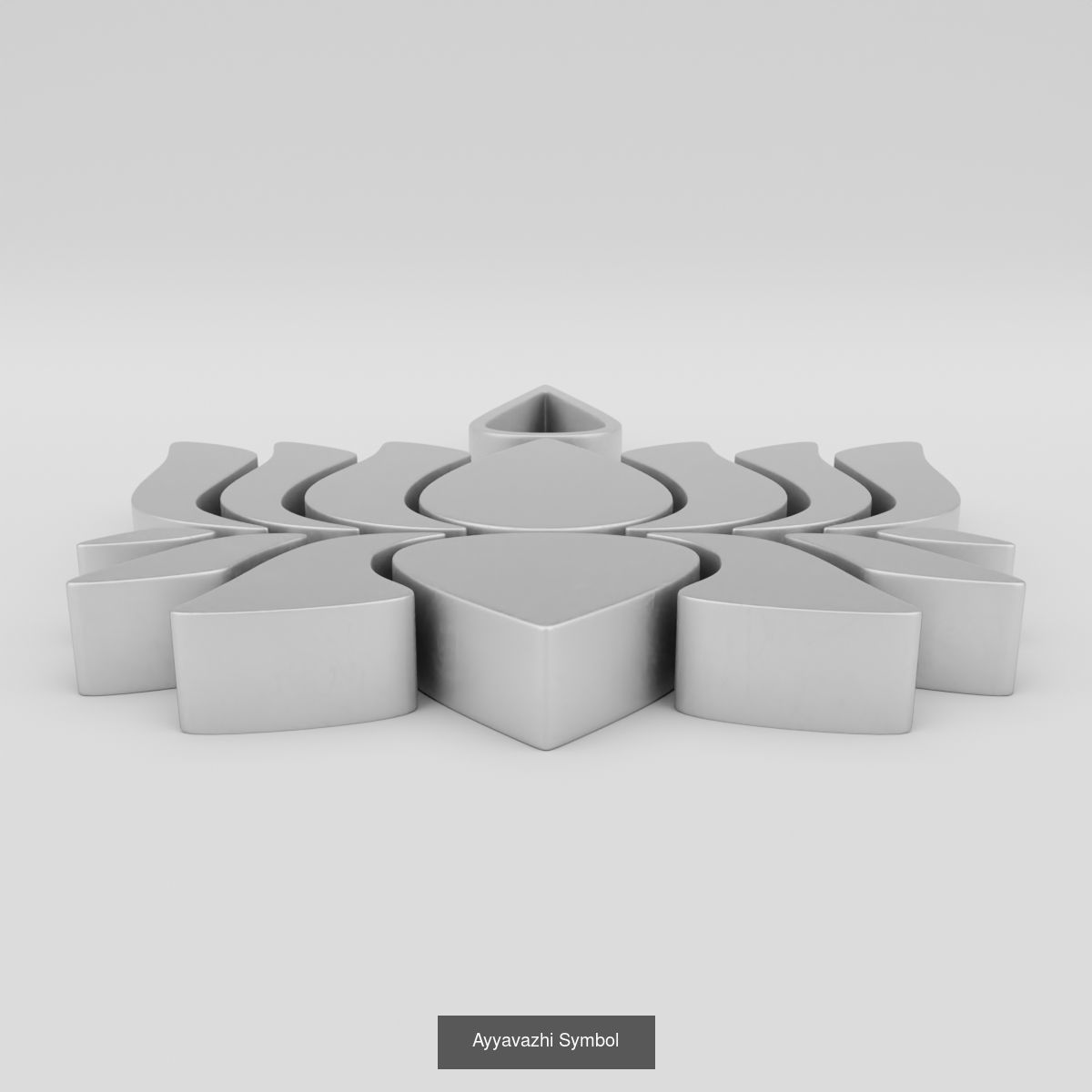 20 Religious Symbols 3D Model Collection_1