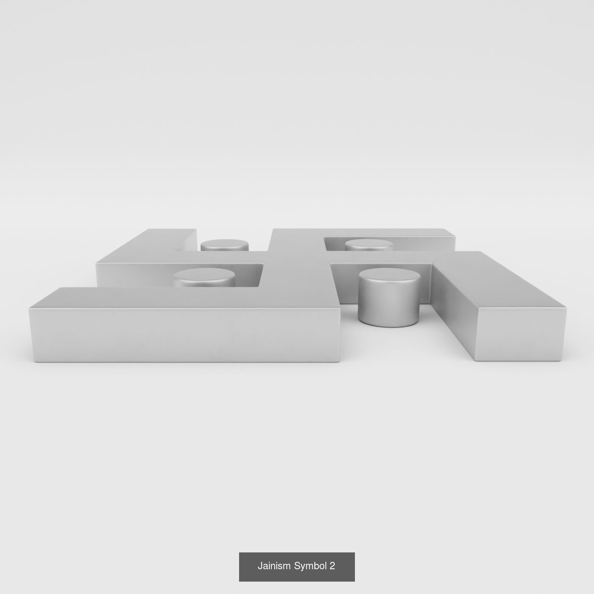 20 Religious Symbols 3D Model Collection_16