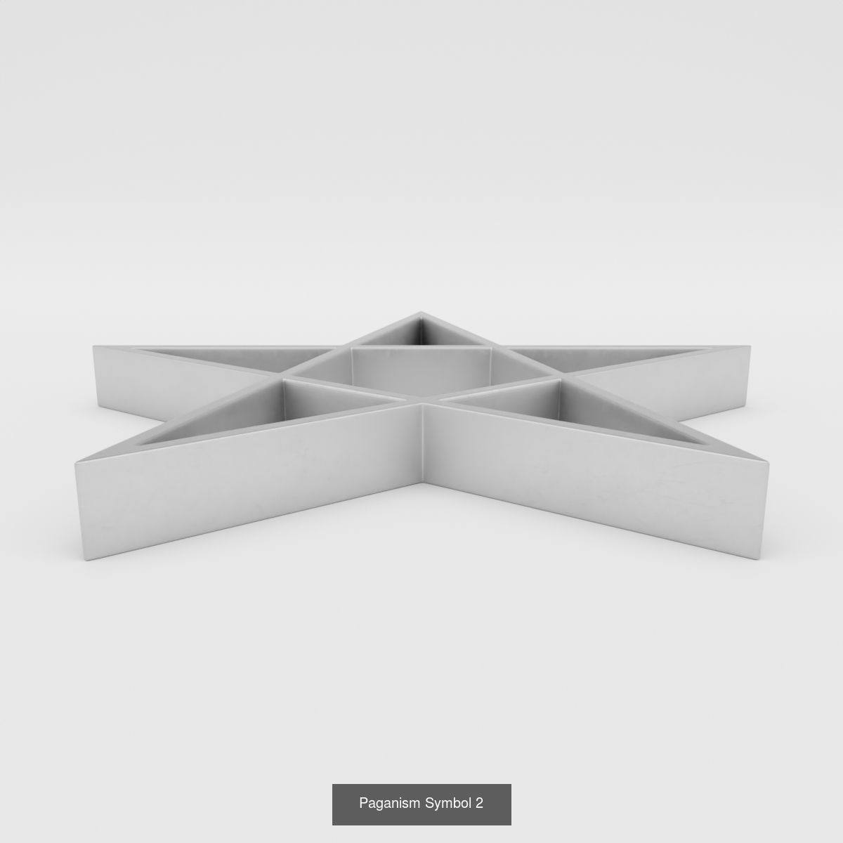 20 Religious Symbols 3D Model Collection_13