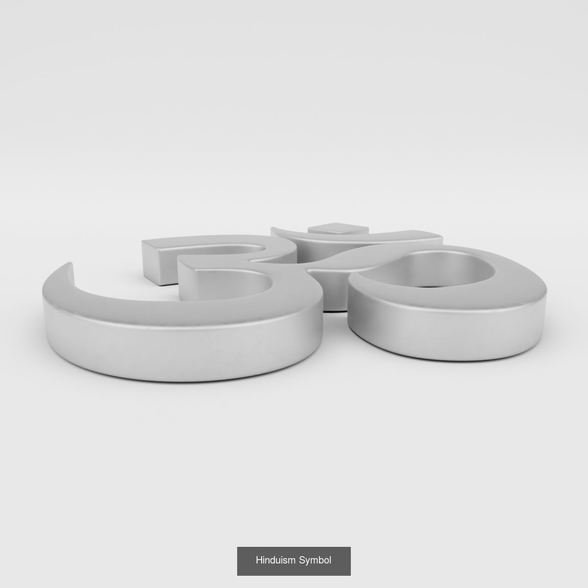 20 Religious Symbols 3D Model Collection_19