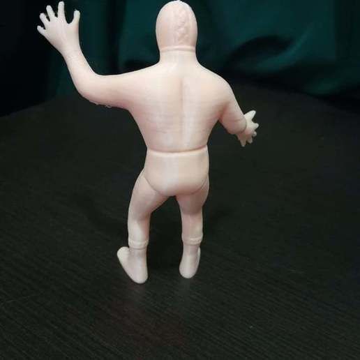 LUCHADOR DE JUGUETE 3D print model_3