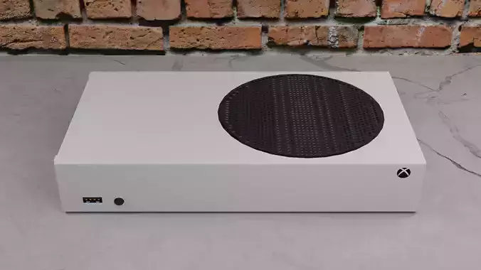  Free High Detailed Xbox Series S Lowpoly