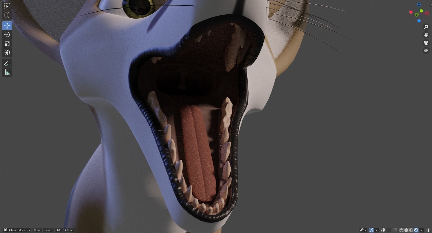Takoda Fox 3D model_60