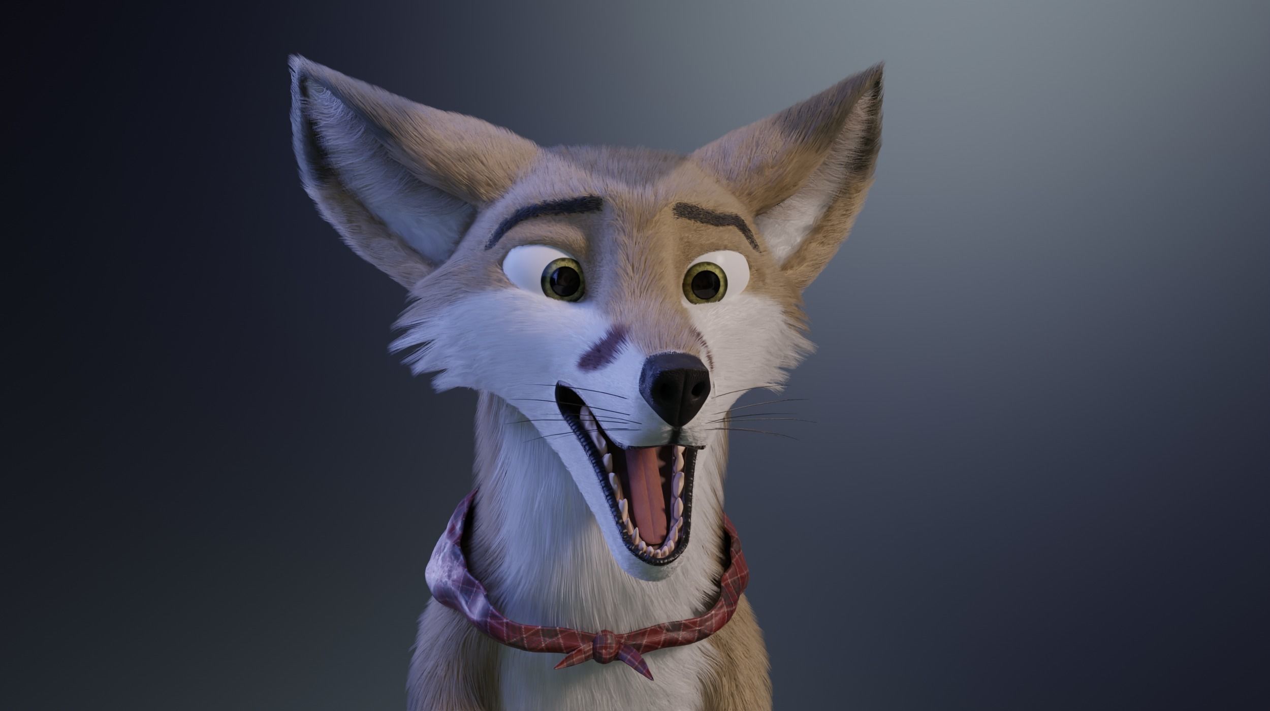 Takoda Fox 3D model_25