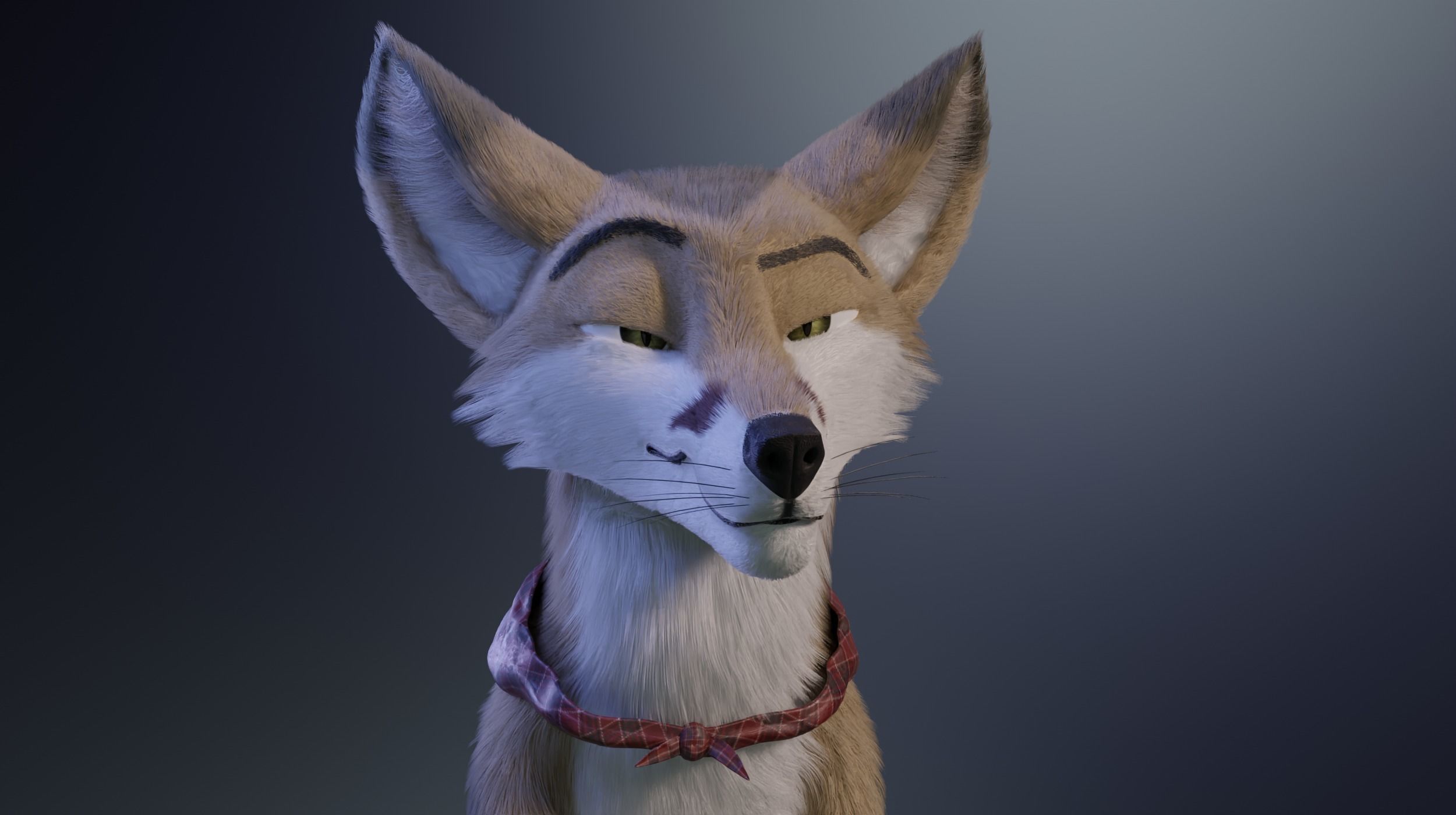 Takoda Fox 3D model_27