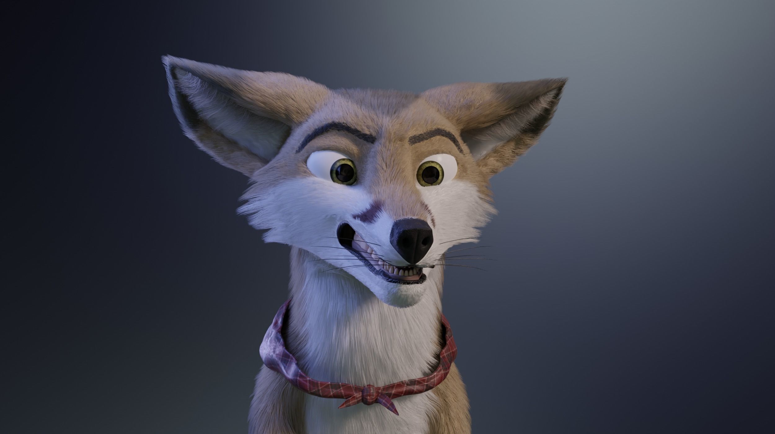 Takoda Fox 3D model_26