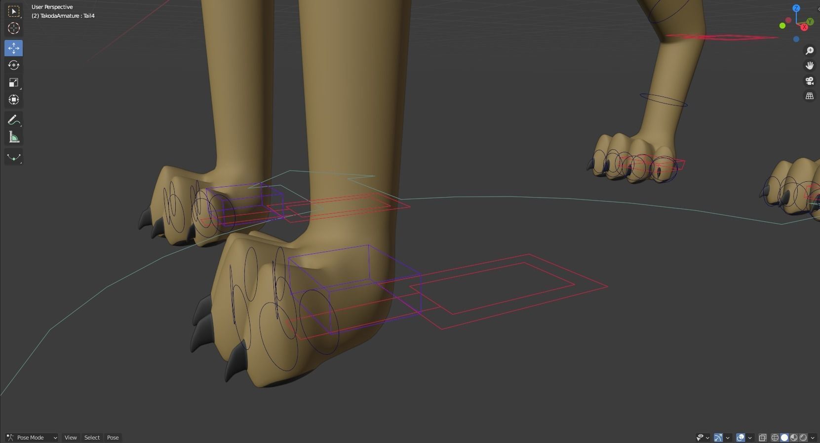Takoda Fox 3D model_37