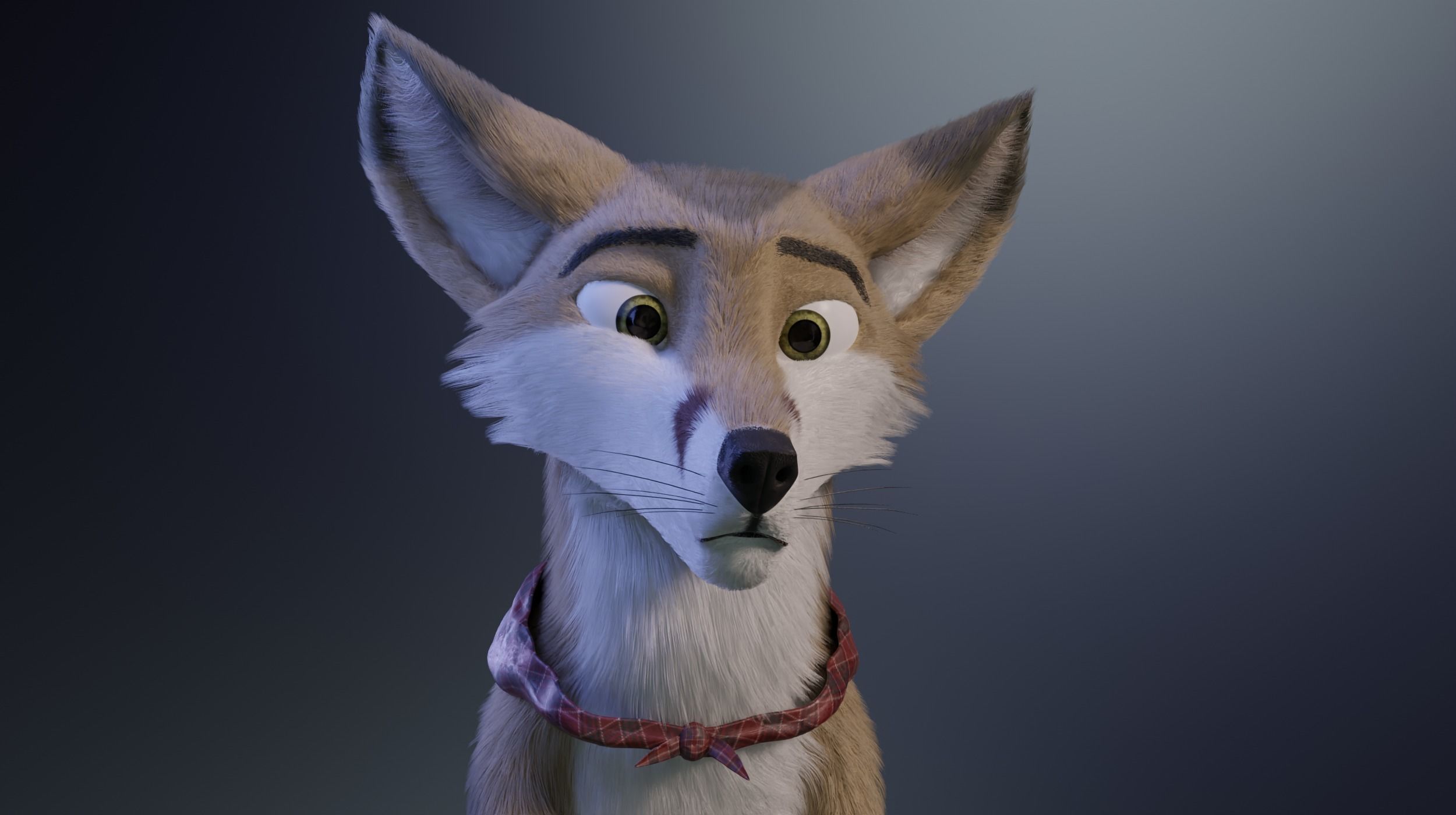 Takoda Fox 3D model_30